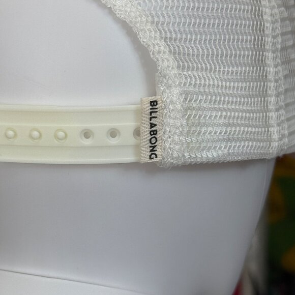 Billabong Womens Tropical Print Trucker Hat w/ Adjustable Snapback & Mesh Panels - Picture 5 of 9